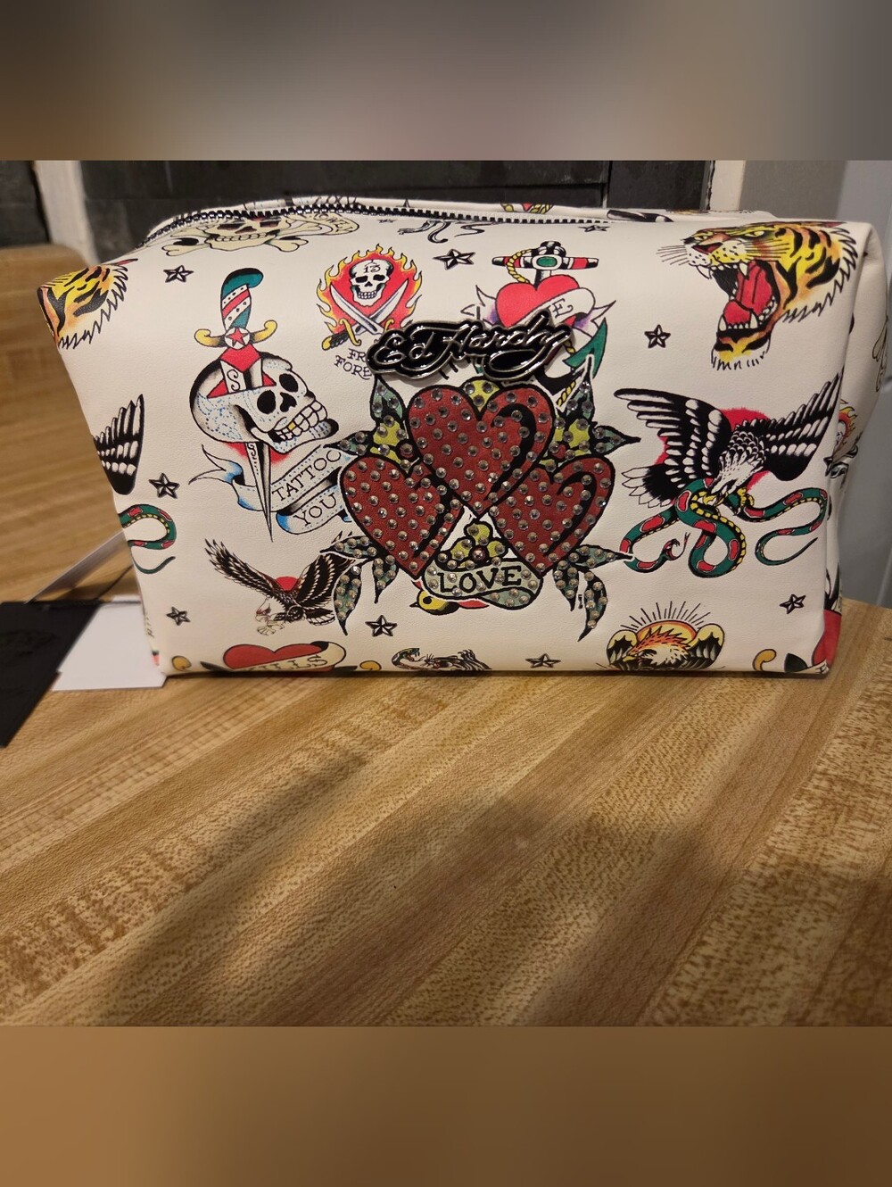 Ed Hardy NWT Cosmetic Case